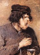 Adriaen Brouwer The Bitter Draught oil painting artist